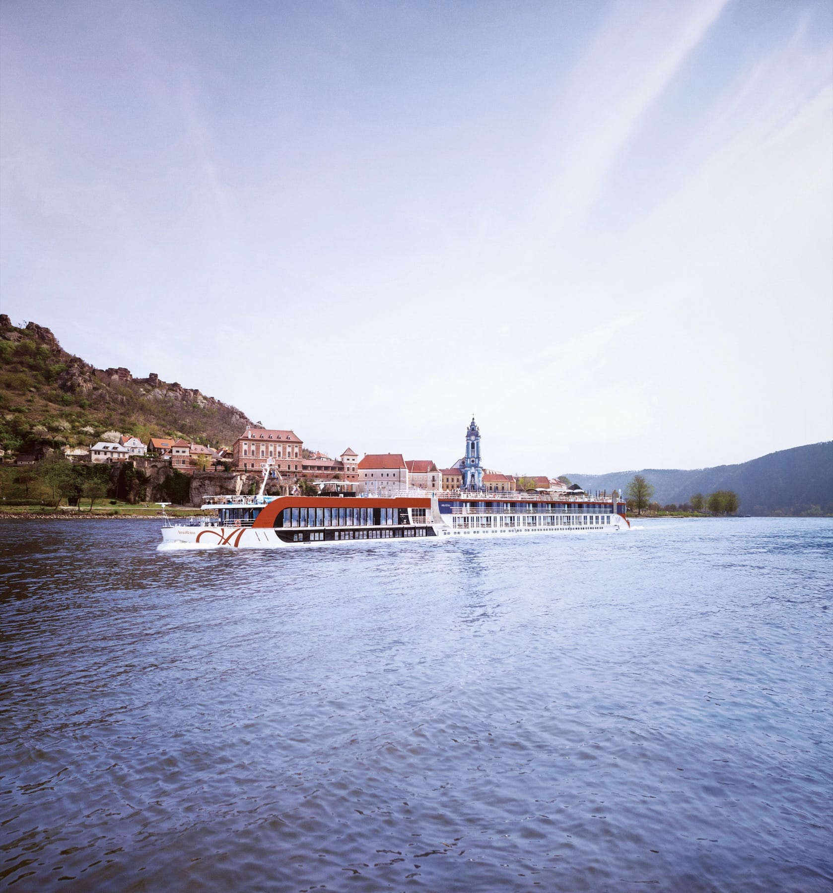 AmaReina at Dürnstein in the Wachau Valley.