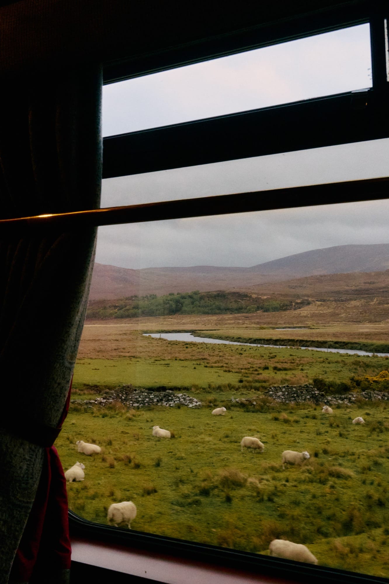 A Scottish Highlands landscape from a Royal Scotsman excursion stop.