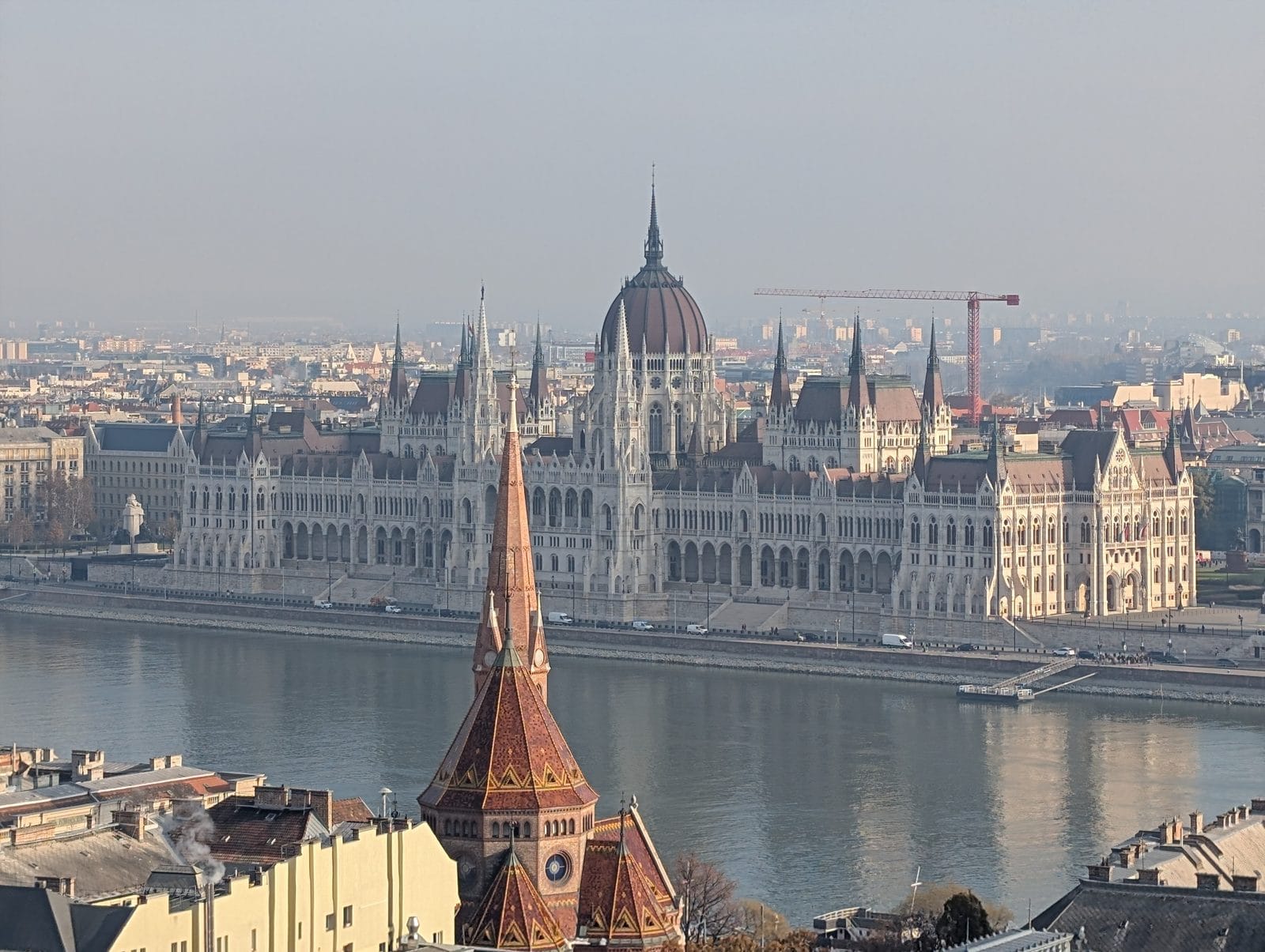 Vienna and the Danube approach, November 2024