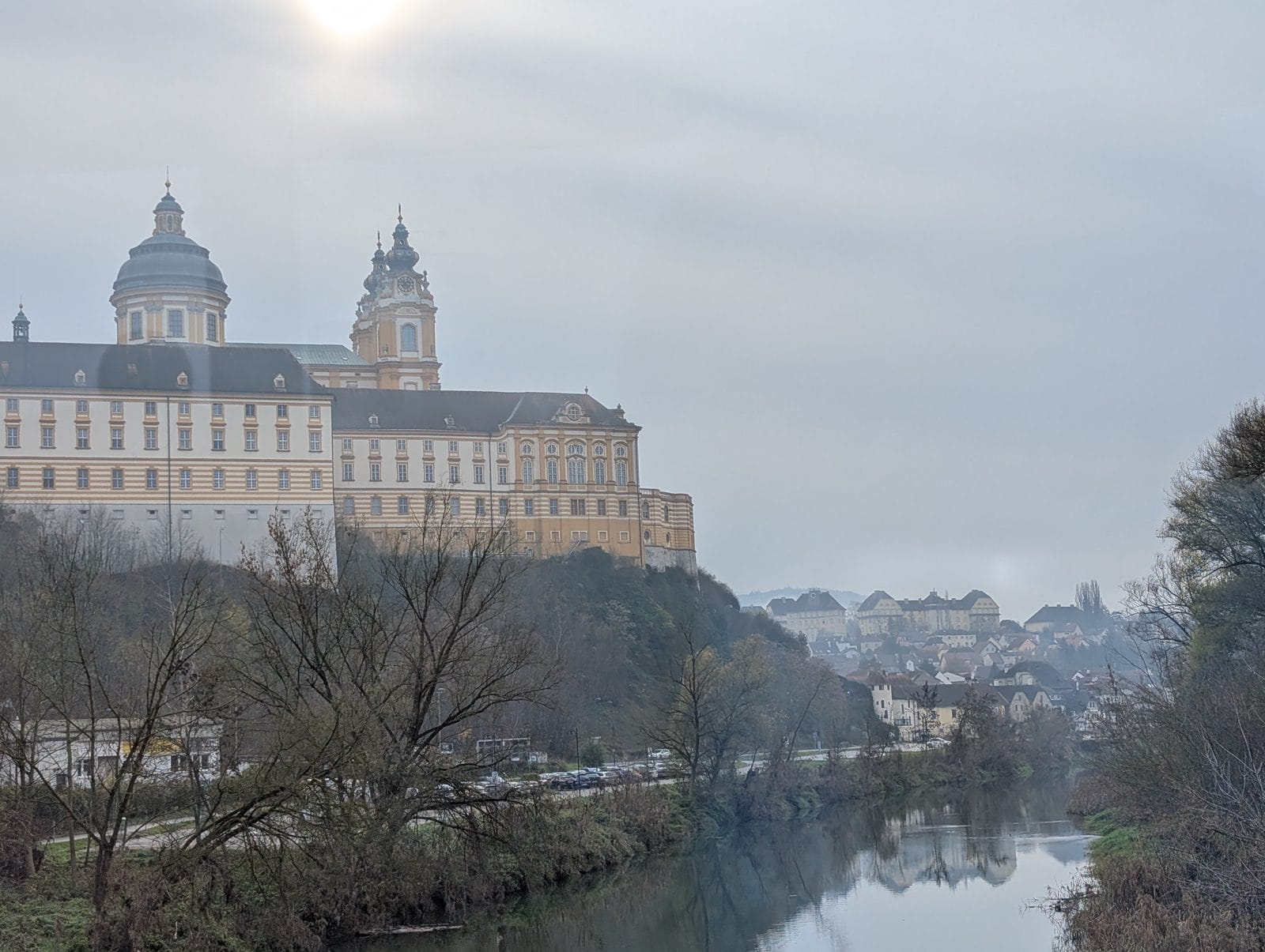 Vienna and the Danube approach, November 2024