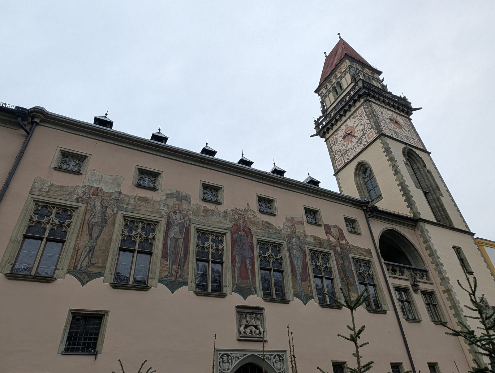 Melk Abbey and the old town, November 2024