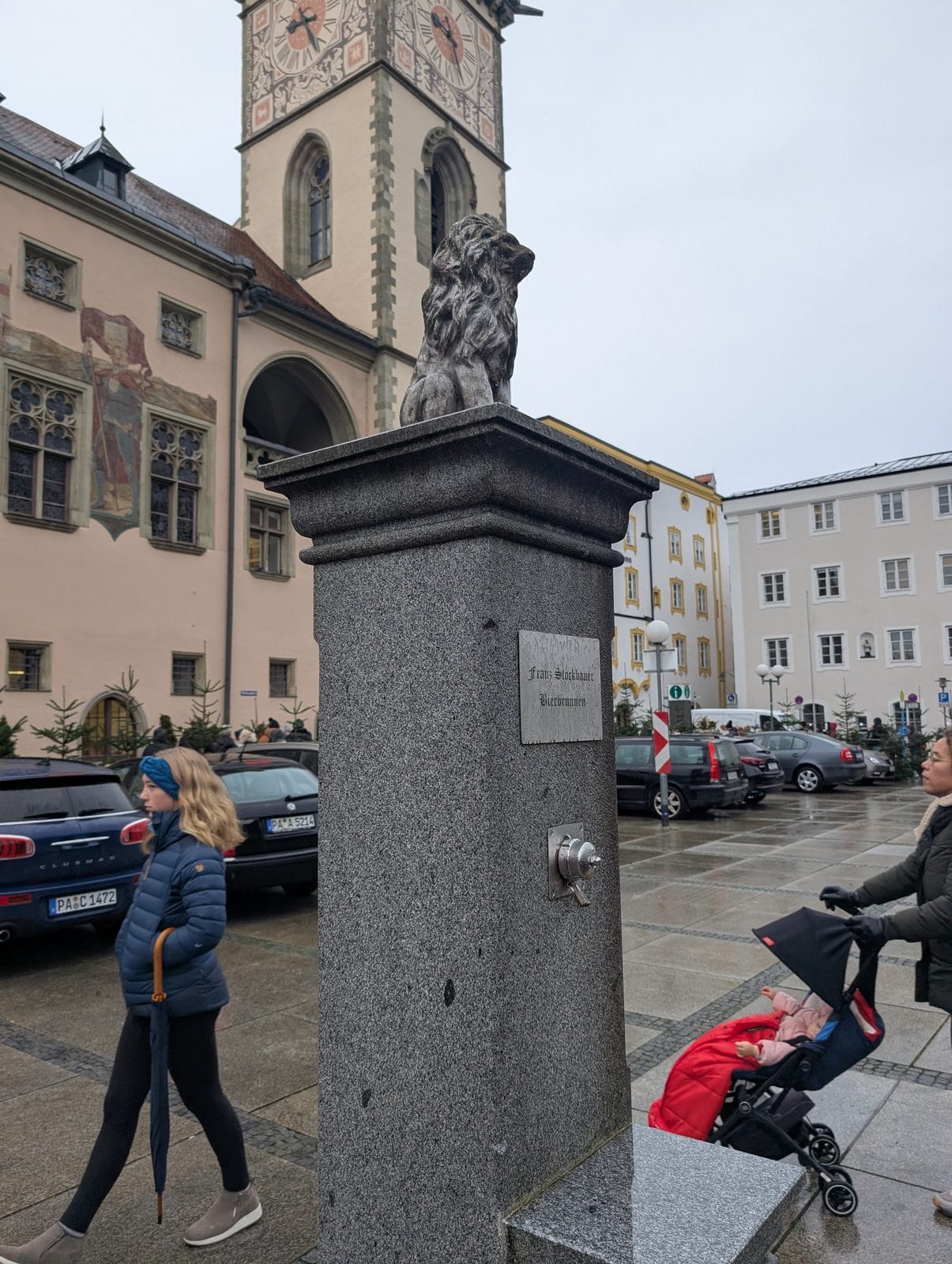 Melk Abbey and the old town, November 2024