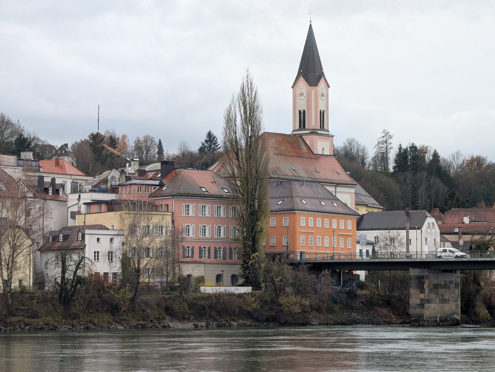 Melk Abbey and the old town, November 2024