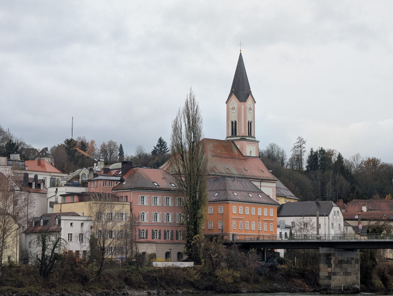 Melk Abbey and the old town, November 2024