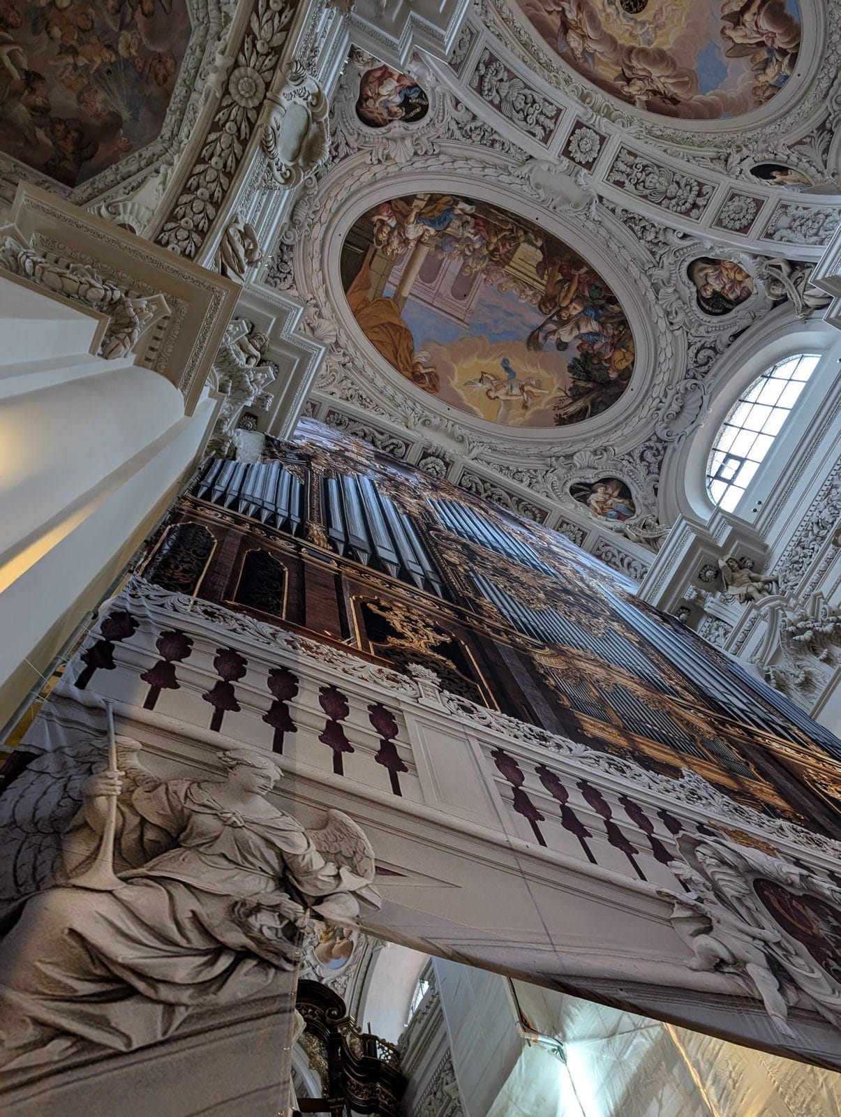 Melk Abbey and the old town, November 2024