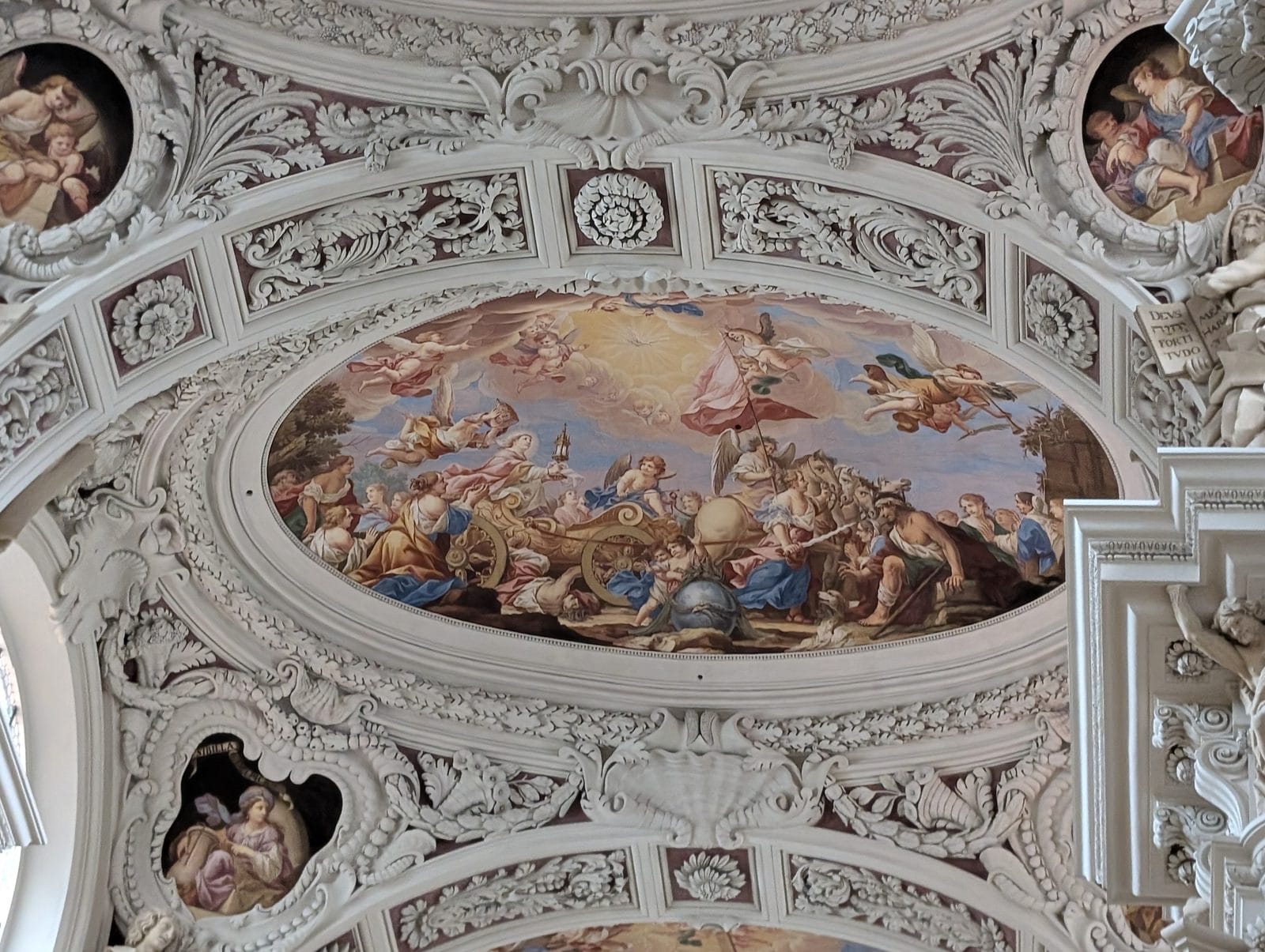 Melk Abbey and the old town, November 2024
