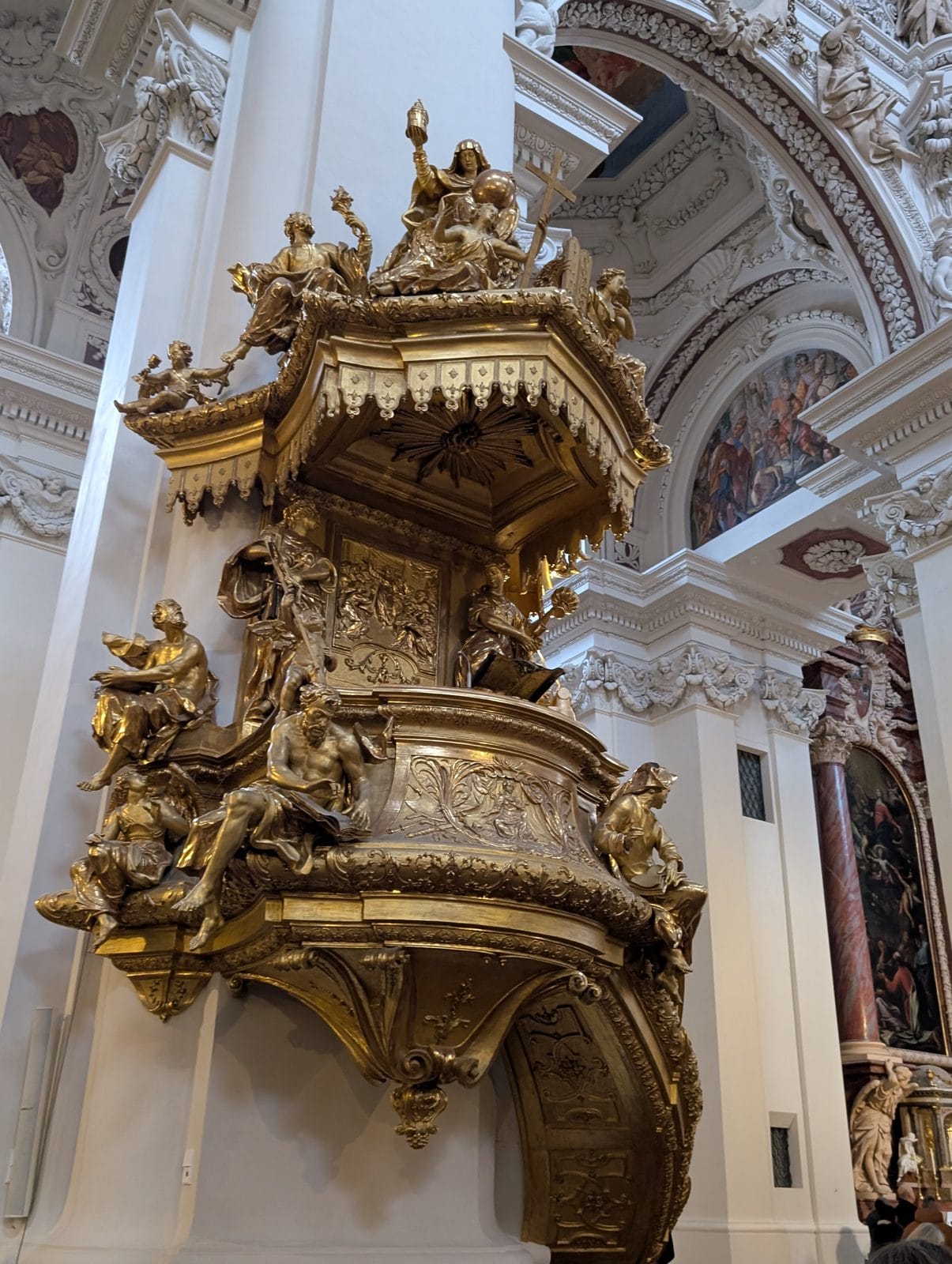 Melk Abbey and the old town, November 2024