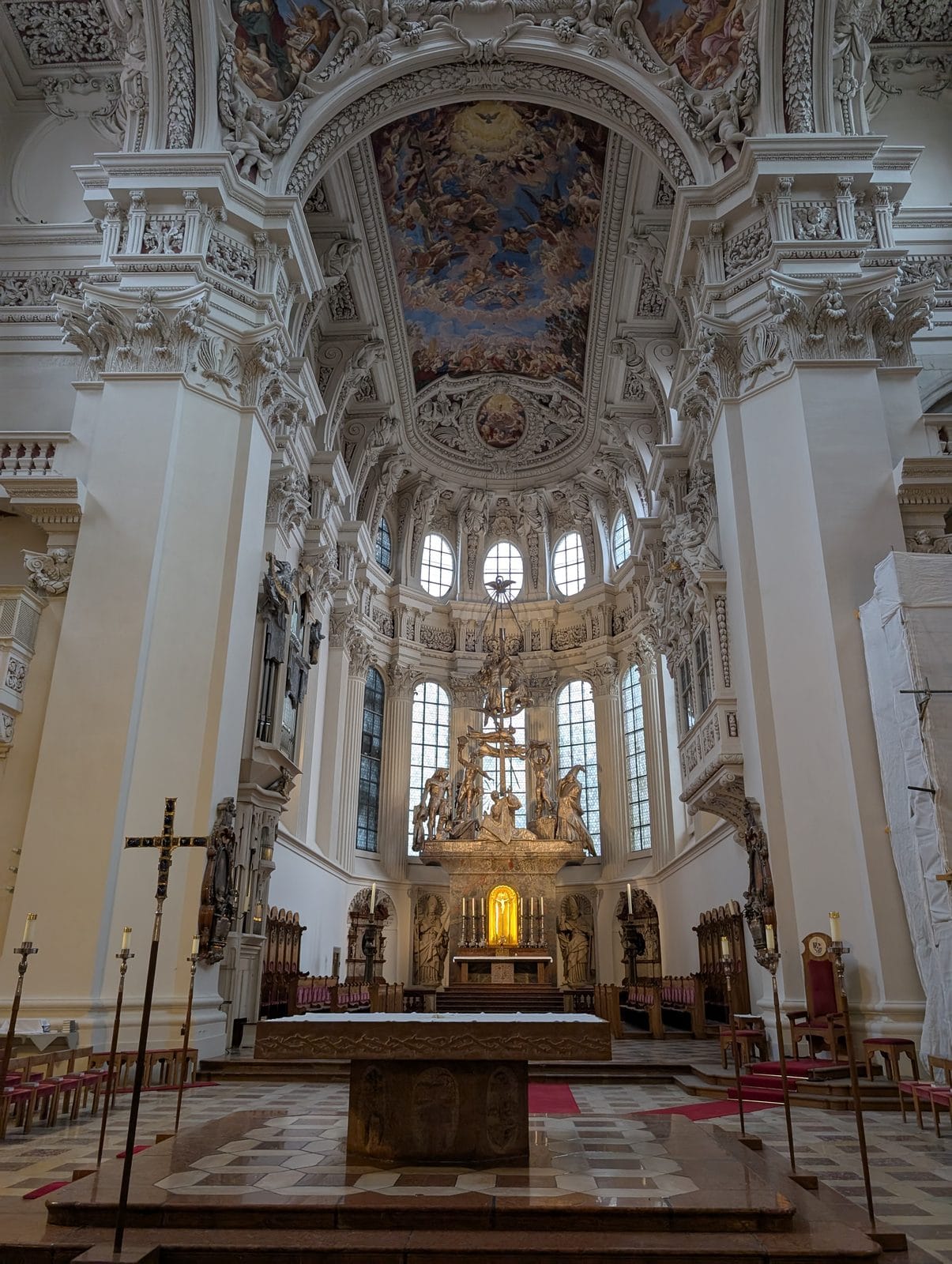Melk Abbey and the old town, November 2024