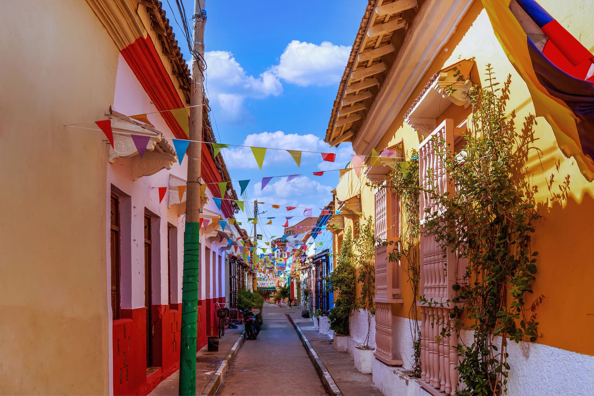 Cartagena's walled colonial old city on Colombia's Caribbean coast — the bookend on every AmaWaterways Magdalena sailing.