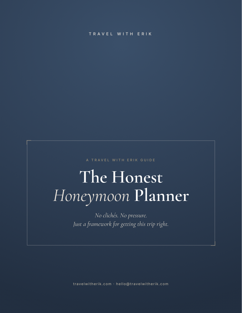 Honest Honeymoon Planner